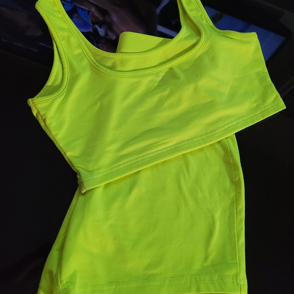Women's Neon sports Top/bottom